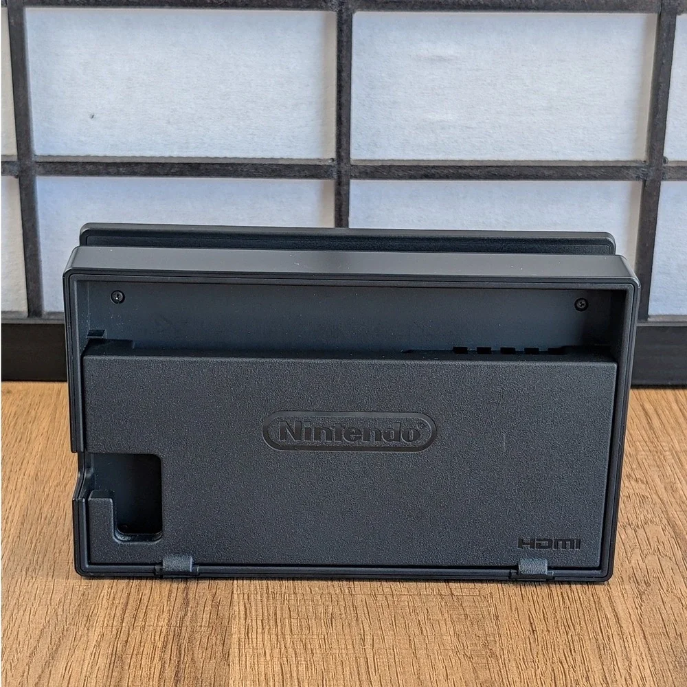 Nintendo Switch HAC-001 Bundle 4 Joy-Cons 128GB SD Card Dock Case Neon Colors